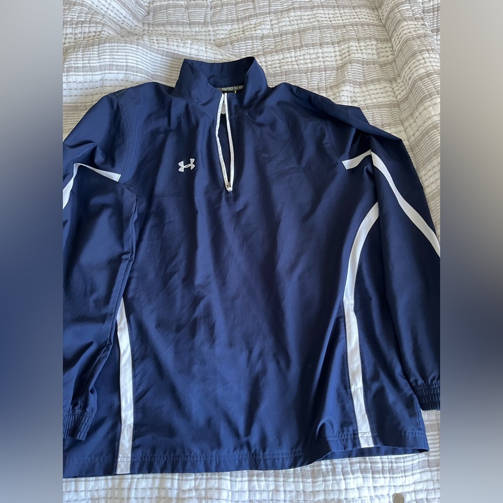 Under Armour Dark Blue Athletic Jacket